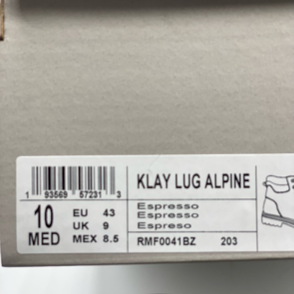 KENNETH COLE REACTION KLAY LUG ALPINE BOOTS - Picture 8 of 8